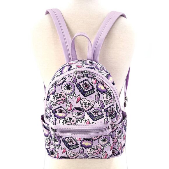 SPOOKYVILLE CRITTERS Witchcraft AOP Mini Backpack - Picture 4 of 4